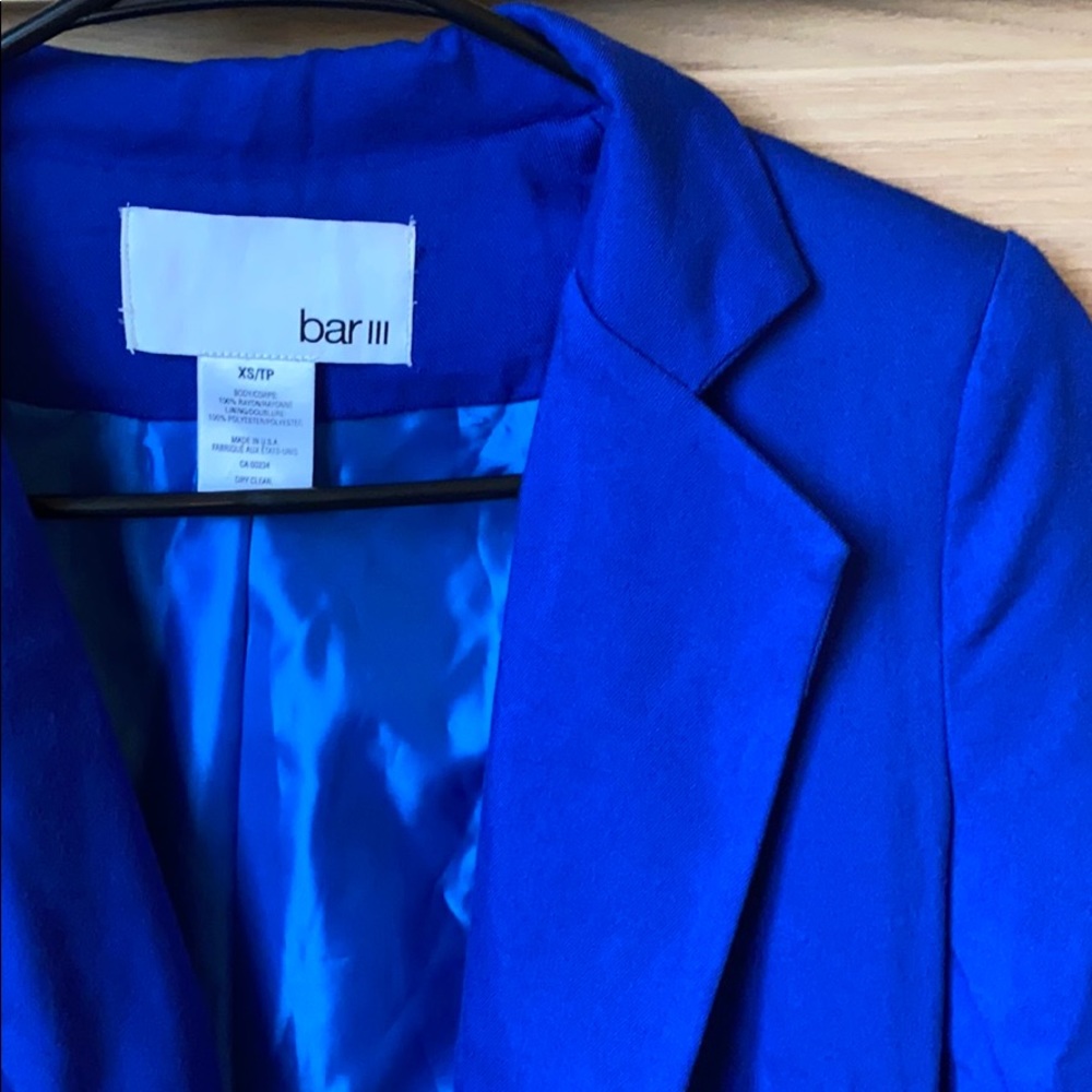 Royal Blue Casual Blazer - Picture 2 of 4